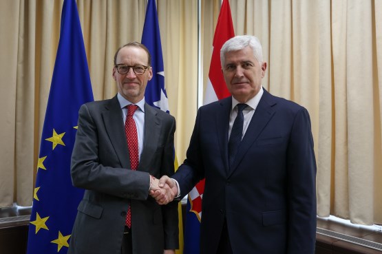 Замјеник предсједавајућег Дома народа ПСБиХ др Драган Човић одржао састанак с амбасадором Републике Аустрије у БиХ 